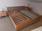 2 Persoonsbed + instelbare lattenboden (1x electrisch), Ophalen, 90 cm, Tweepersoons, Zo goed als nieuw