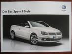 Volkswagen Eos Sport Style (okt. 2011), Boeken, Auto's | Folders en Tijdschriften, Nieuw, Volkswagen, Ophalen of Verzenden
