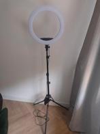Zgan 18inch verstelbare 2 kleur Ringlight met dimmer en usb, Ophalen, Zo goed als nieuw, Overige typen