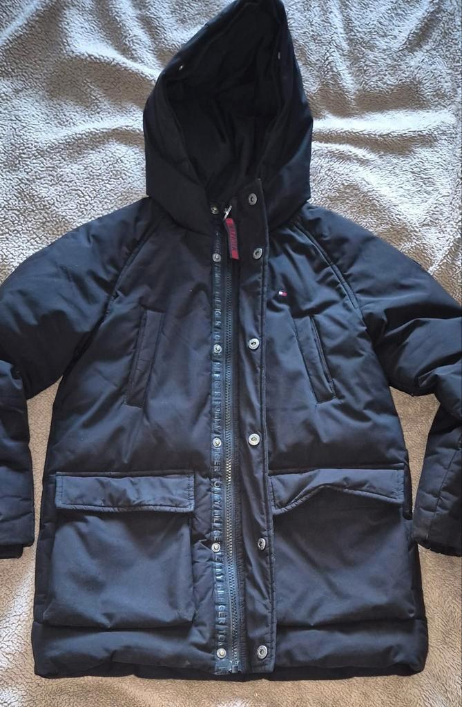 Tommy Hilfiger Jas Maat 128, Kinderen en Baby's, Kinderkleding | Maat 122, Gebruikt, Jongen, Jas, Ophalen of Verzenden
