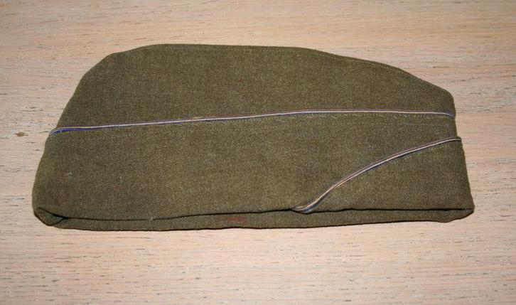 US WW2 OD Garrison overseas cap Airforce 1944, Verzamelen, Militaria | Tweede Wereldoorlog, Luchtmacht, Kleding of Schoenen, Amerika