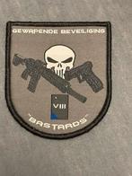Embleem kmar GBB “bastards”, Verzamelen, Verzenden, Marechaussee, Nederland, Embleem of Badge