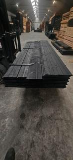 Te koop zwart zweeds rabat planken €2,70 per mtr, Ophalen, Nieuw, 250 cm of meer, Planken