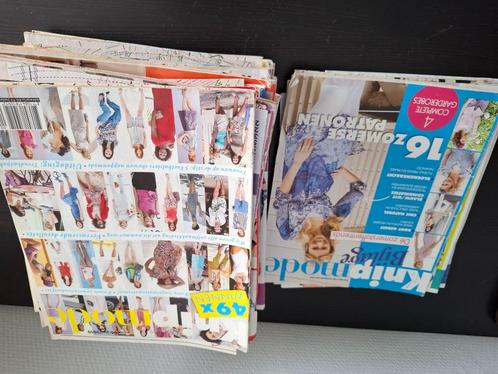 Grote stapel knipmode & bijlages, Hobby en Vrije tijd, Kledingpatronen, Gebruikt, Overige typen, Vrouw, Knipmode, Ophalen