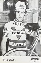Cyclisme - Wielrenkaart Theo Smit - Frisol 1975, Ophalen of Verzenden, Zo goed als nieuw, Feyenoord, Spelerskaart