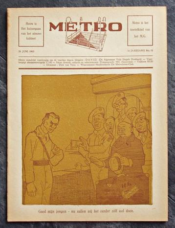 Metro uitgave Marten Toonder Carl Voges 1946 Bommel Tom Poes