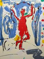 Zeefdruk Dominique Chan - San Pu, Antiek en Kunst, Kunst | Litho's en Zeefdrukken, Ophalen of Verzenden