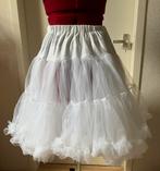 Petticoat mt XS-M, Kleding | Dames, Jurken, Ophalen, Wit, Zo goed als nieuw, Hell bunny