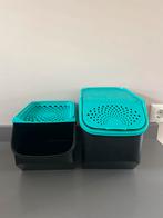 Tupperware aardappel en uien bak, Ophalen of Verzenden, Zo goed als nieuw, Groen, Overige typen