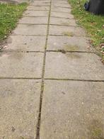 Gratis Betontegels 60x40 cm - 15,6 m2, Ophalen, Gebruikt, Beton, Terrastegels