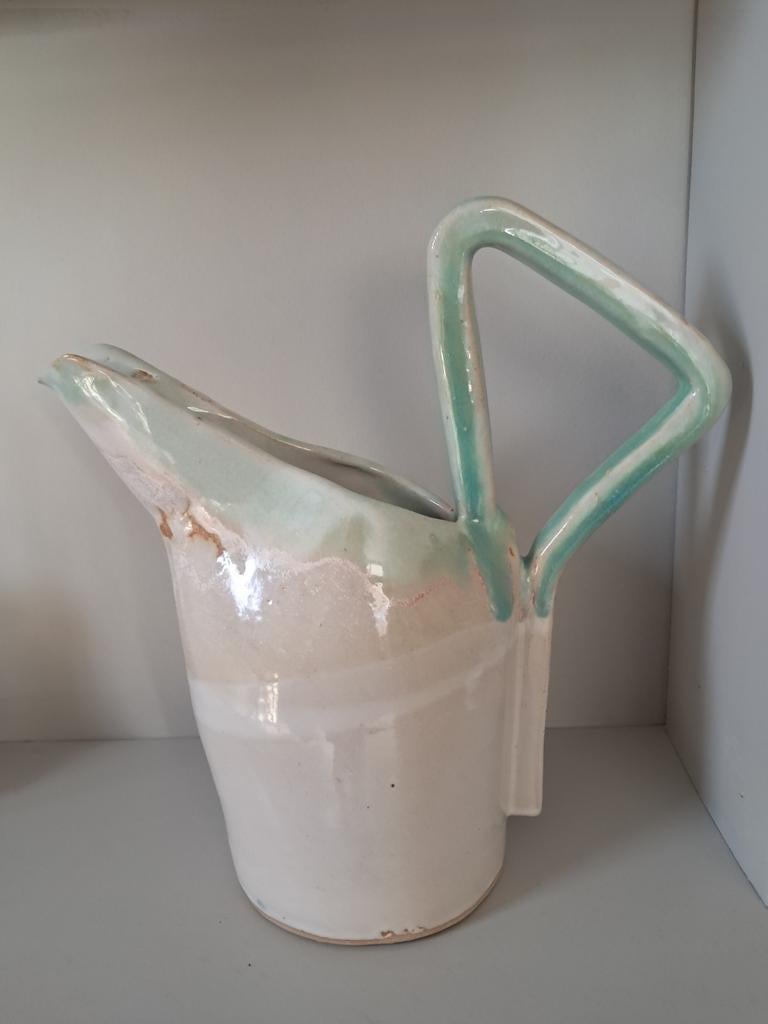 Retro, vintage gieter vaas kan, Tuin en Terras, Ophalen of Verzenden, Kunststof