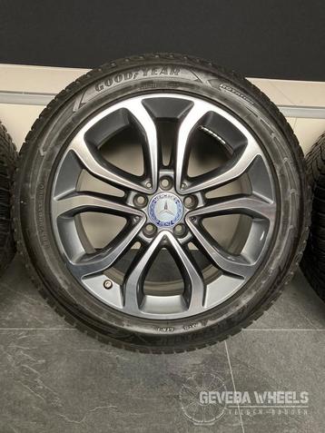 17” originele Mercedes C W205 velgen + winterbanden breedset beschikbaar voor biedingen
