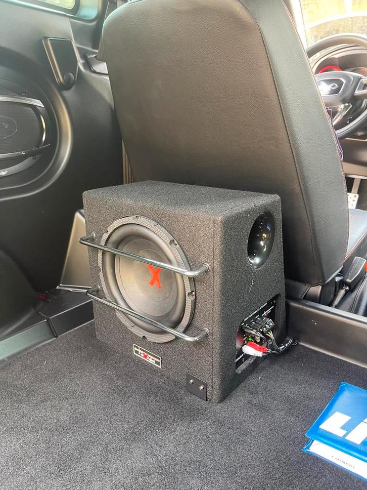 Excaliber subwoofer 8 inch, Auto diversen, Autospeakers, Zo goed als nieuw, Ophalen