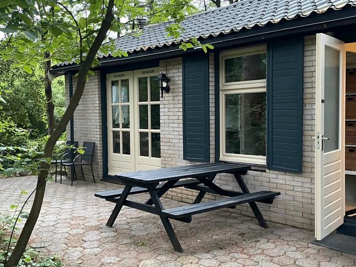 Te huur vakantiehuisje 4 personen Drouwen, Vakantie, Vakantiehuizen | Nederland, Drenthe, In bos, 2 slaapkamers, Eigenaar, Afwasmachine