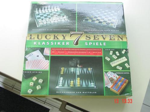 Te koop luxe spellendoos, Hobby en Vrije tijd, Gezelschapsspellen | Bordspellen, Zo goed als nieuw, Ophalen of Verzenden