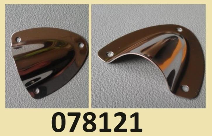 078121 Luchthapper uit glanzend gepolijst RVS. € 1,95., Watersport en Boten, Accessoires en Onderhoud, Nieuw, Overige typen, Ophalen of Verzenden