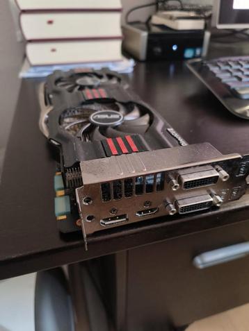 Asus gtx770 2gb ddr5 videokaart, Hdmi, dvi, DisplayPort IZGS beschikbaar voor biedingen