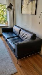 IKEA leren bankstel 200x80, Ophalen, Gebruikt, Driepersoons, 200 tot 250 cm