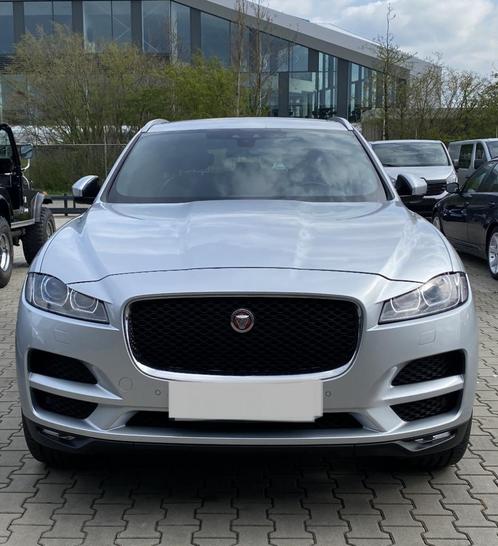 Jaguar F-Pace 20d 2.0 180pk AWD Automaat  Zilver - Grijs, Auto's, Jaguar, Particulier, F-Pace, 4x4, ABS, Achteruitrijcamera, Airbags