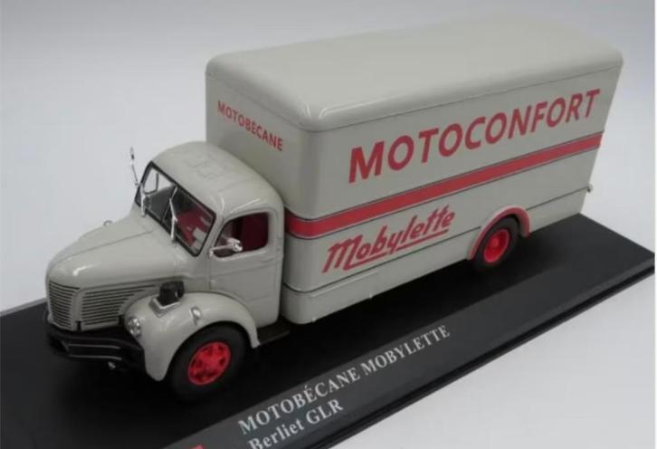 Berliet GLR Motobecane mobylette 1/43 GARAGE MODERNE # 14, Hobby en Vrije tijd, Modelauto's | 1:43, Nieuw, Bus of Vrachtwagen