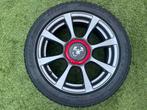 ORIGINELE FIAT 500 ABARTH 595 WINTERWIELEN 4X98 DUNLOP, Gebruikt, 16 inch, Banden en Velgen, Personenwagen