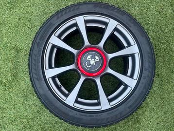ORIGINELE FIAT 500 ABARTH 595 WINTERWIELEN 4X98 DUNLOP beschikbaar voor biedingen