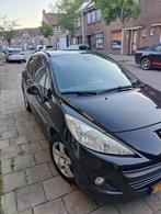 Peugeot 207 1.6 VTI 16V 5DRS 2009 Zwart, Auto's, Voorwielaandrijving, Zwart, Zwart, Origineel Nederlands