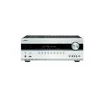 Onkyo AV Receiver TX-SR607 – Zilver, Audio, Tv en Foto, Ophalen of Verzenden, Onkyo, Zo goed als nieuw, 120 watt of meer