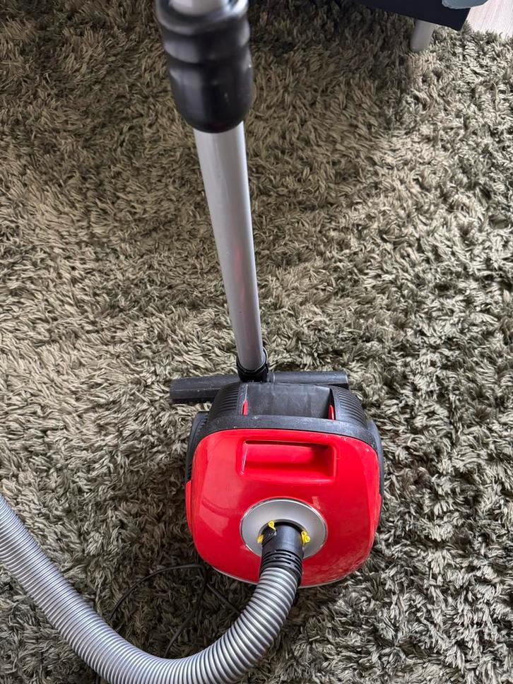 Bosch MoveOn Stofzuiger - Rood, Witgoed en Apparatuur, Stofzuigers, Gebruikt, Stofzuiger, 1200 tot 1600 watt, Stofzak, Ophalen