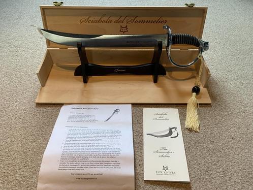 Fox Knives Champagne Sabel (FX-2006), Huis en Inrichting, Keuken | Keukenbenodigdheden, Zo goed als nieuw, Ophalen