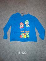 Mario & Luigi Shirt - Maat 116/122, Kinderen en Baby's, Carnavalskleding en Verkleedspullen, Ophalen of Verzenden, Zo goed als nieuw