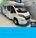 Adria Sun living Sunliving 2021 74151 km nieuwst btw camper, Ringverwarming, Luifel, Particulier, Adria