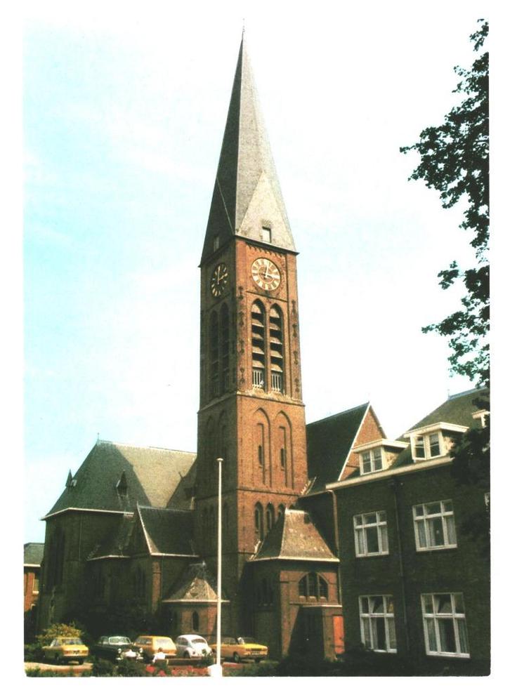 942478	Lutjebroek	NH RK	kerk	Nette oude kaart Onbeschreven, Verzamelen, Ansichtkaarten | Nederland, Ongelopen, Noord-Holland, Ophalen of Verzenden