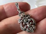 Zilveren hanger Marcasieten, Overige voorstellingen, Verzenden, Zo goed als nieuw, Zilver