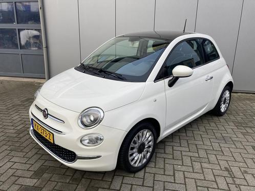 Fiat 500 0.9 TwinAir Turbo Lounge Automaat | Airco | Blue To, Auto's, Fiat, Bedrijf, Te koop, ABS, Airbags, Airconditioning, Alarm