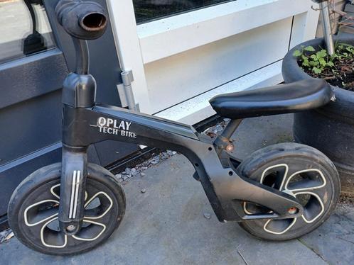 zwarte loopfiets Qplay, Kinderen en Baby's, Speelgoed | Buiten | Voertuigen en Loopfietsen, Gebruikt, Loopfiets, Ophalen of Verzenden