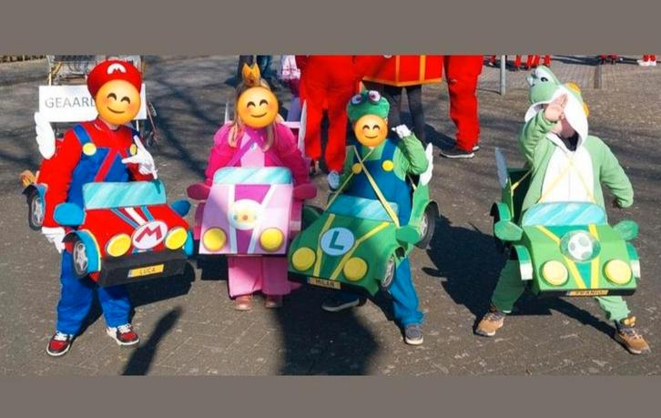 Mario Kart Auto's - Optocht carnaval, Kinderen en Baby's, Carnavalskleding en Verkleedspullen, Ophalen