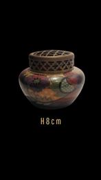 Gouda plateel rozenvaasje met rooster, Antiek en Kunst, Antiek | Vazen, Ophalen of Verzenden