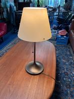 Van de Heg Tafellamp Messing en glazen kap schemerlamp, Ophalen, Gebruikt, 50 tot 75 cm, Klassiek Tijdloos Vintage Retro