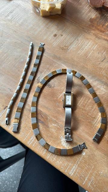 Moor set ketting, armband en horloge beschikbaar voor biedingen