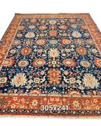 Groot Perzisch Tapijt Kazak 305x241 wollen vloerkleed, 1185VB, Info@rugsandcarpets.nl, Ophalen of Verzenden, 200 cm of meer