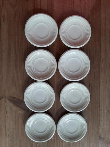 WEDGWOOD EDME - 8 PETIT FOUR BORDJES - DIAMETER 8 CM  beschikbaar voor biedingen