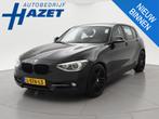 BMW 1-serie 118i 5-DEURS 170 PK AUT. SPORT + 18 INCH | STOEL, Gebruikt, 4 cilinders, Zwart, 170 pk