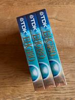 TDK VHS banden 180 minuten ongebruikt, Alle leeftijden, Ophalen of Verzenden, Nieuw in verpakking, Overige genres