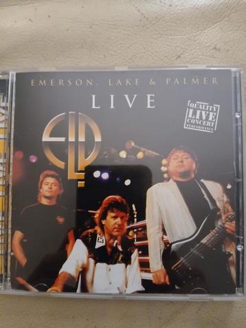 CD Emerson Lake & Palmer - Live beschikbaar voor biedingen