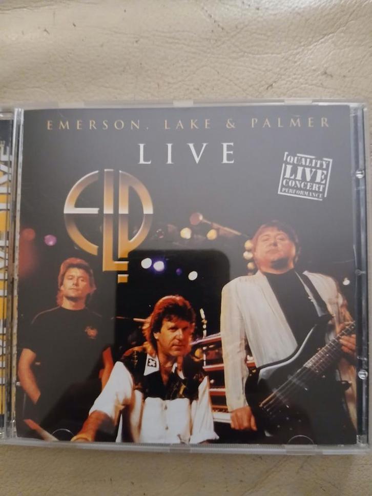 CD Emerson Lake & Palmer - Live, Cd's en Dvd's, Cd's | Rock, Gebruikt, Poprock, Ophalen of Verzenden