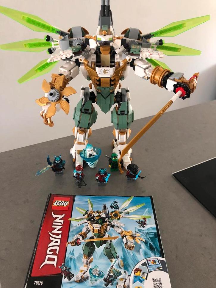 Lego Ninjago Titanium Mecha van Lloyd 70676, Kinderen en Baby's, Speelgoed | Duplo en Lego, Zo goed als nieuw, Lego, Complete set