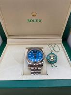 Rolex Datejust Blue Dial 41MM, Sieraden, Tassen en Uiterlijk, Horloges | Heren, Ophalen of Verzenden