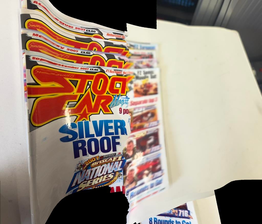 Stockcar f1 tijdschriften 2007 4stuks, Ophalen of Verzenden