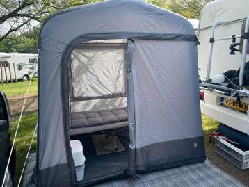 Opblaasbare luxe (bijzet)tent stahoogte 1 week gebuikt!!! beschikbaar voor biedingen